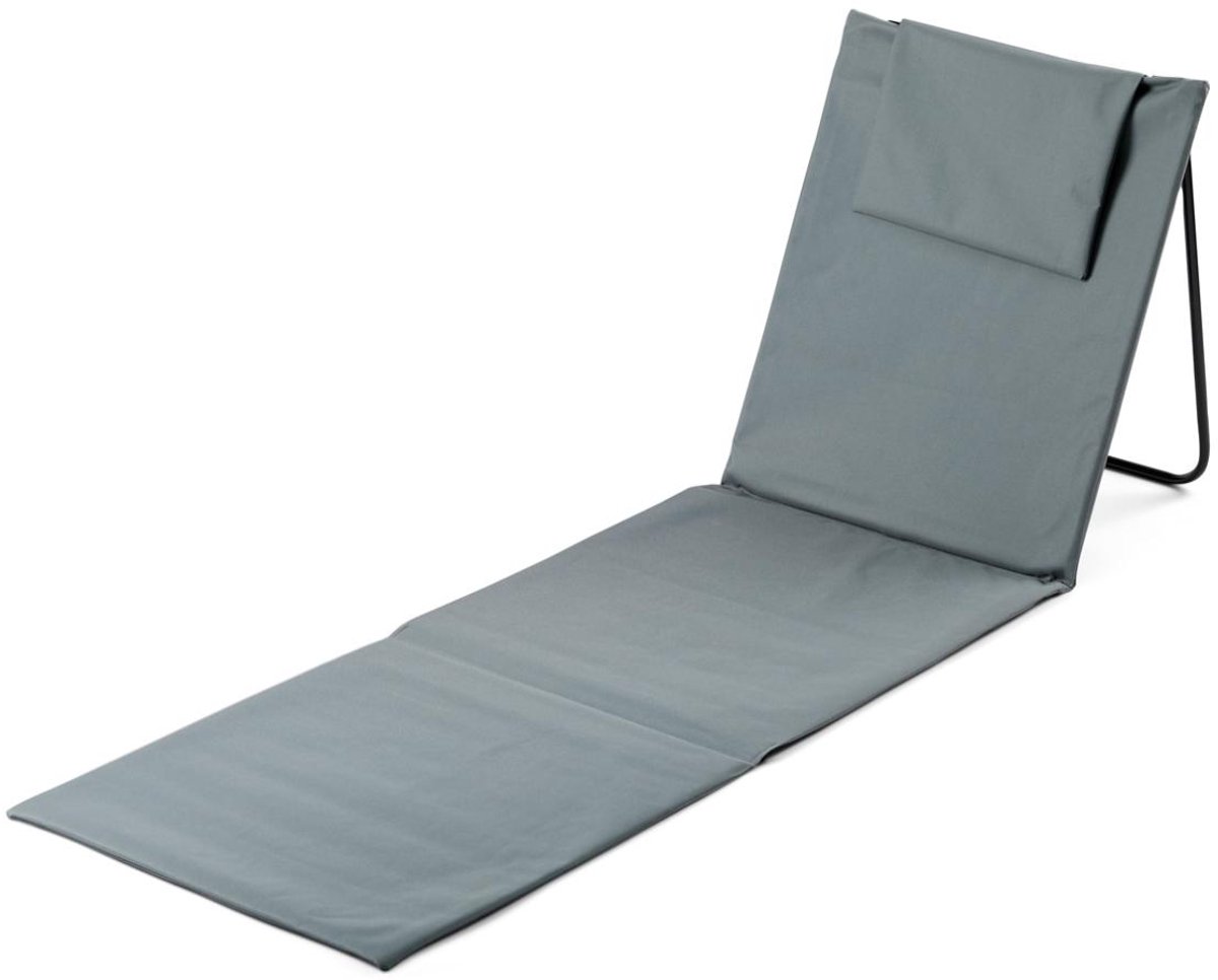 Strandmat Grijs