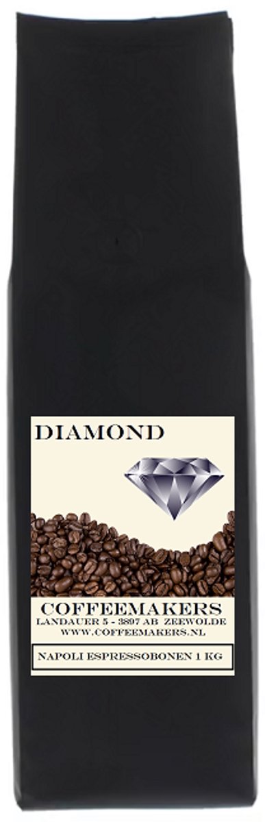 Diamond espressobonen Napoli - 1000 gram