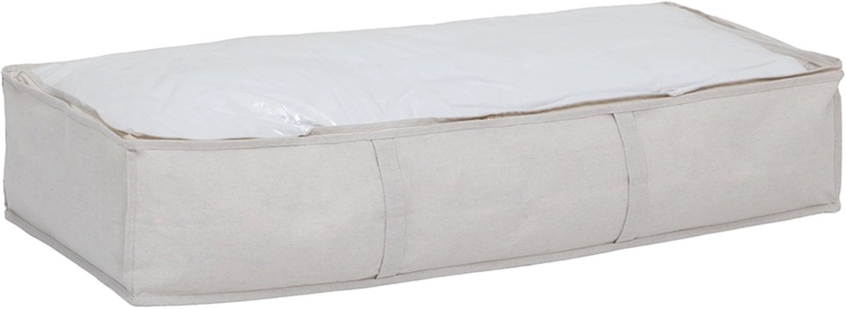 Onder bed opbergtas Five® - Dressy+ - Beige - Opvouwbaar