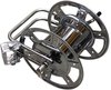 Sirocco - Wandslanghouder 1/2 - 80 meter - RVS - Wandmontage - Tuin - Tuinslanghaspel - Bewatering - Zonder Slang