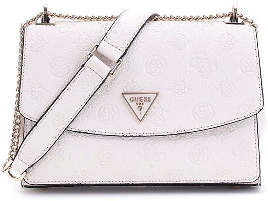 GUESS Schoudertas Cresidia Convertible Xbody Flap Cream White Crème