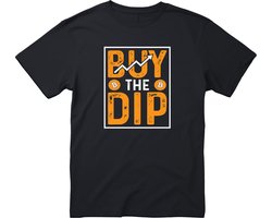 Buy The Dip T-shirt - Unisex - Keep Mining - Crypto Cadeau - Bitcoin Cadeau - Bitcoin Kleding - Bitcoin Shirt - Crypto cadeau - Bitcoin Merch - Crypto T-shirt - Maat S