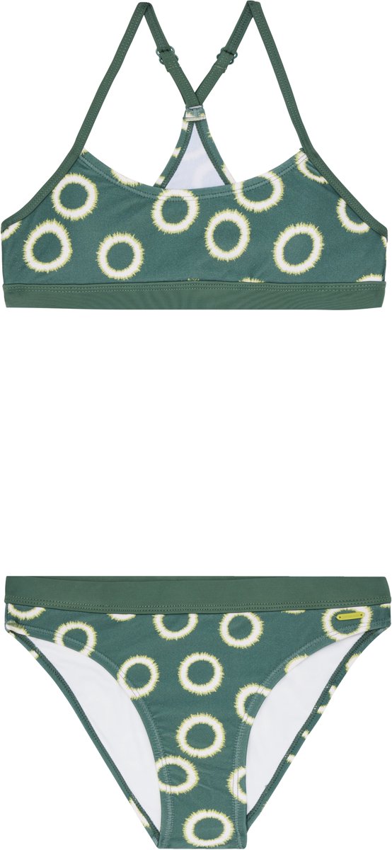 Protest Prtlosh Jr – Bralette bikini set Meisjes – Verstelbare bandjes – Uitneembare vulling Groen