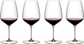 Bol.com Riedel Wijnglazenset - Rode Wijnglazen - Veloce - Cabernet - 830 ml - 4 Stuks aanbieding