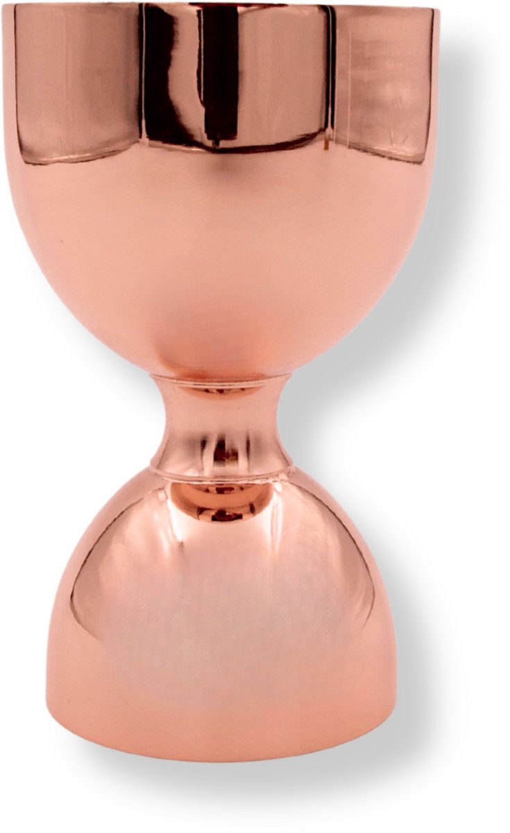 47 Ronin - Barmaatje - Jigger - 25/50 ml - Copper Plated - Cocktail Maatbeker