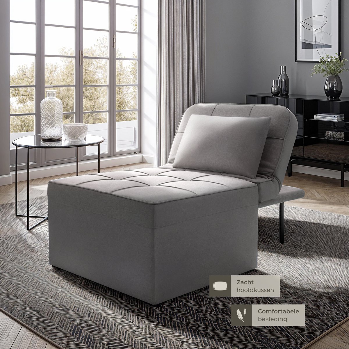 tectake tectake Ponto 4-in-1 Slaapbank - afbeelding 3