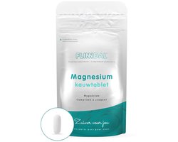 Flinndal Magnesium Kauwtablet - Voor Vermoeidheid, Spieren en Zenuwen - 90 Stuks