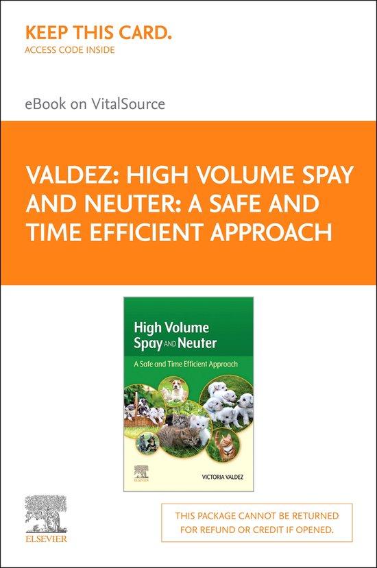 High Volume Spay and Neuter: A Safe and Time Efficient Appro ... - cover