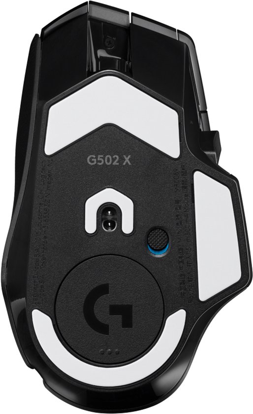 Logitech G G502 X Lightspeed muis Rechtshandig RF Draadloos Optisch 25600 DPI