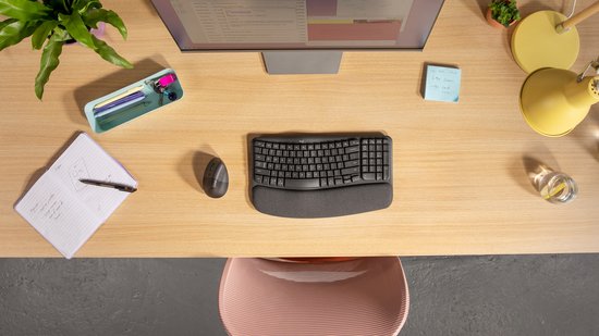 Logitech Lift - Verticale ergonomische muis - Linkshandig - Graphite