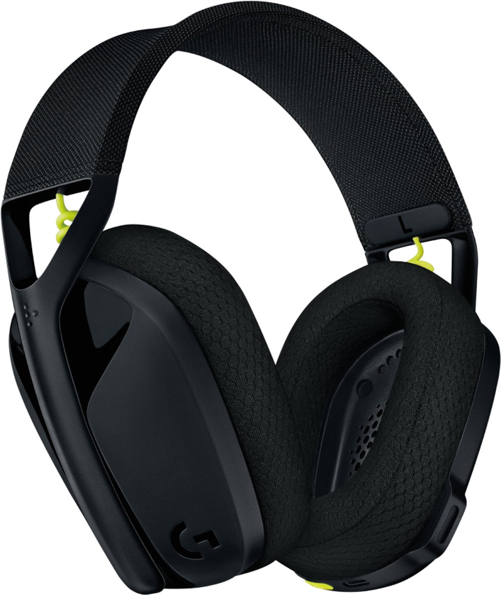 Logitech G435 - LIGHTSPEED en Bluetooth draadloze gaming headset - Zwart
