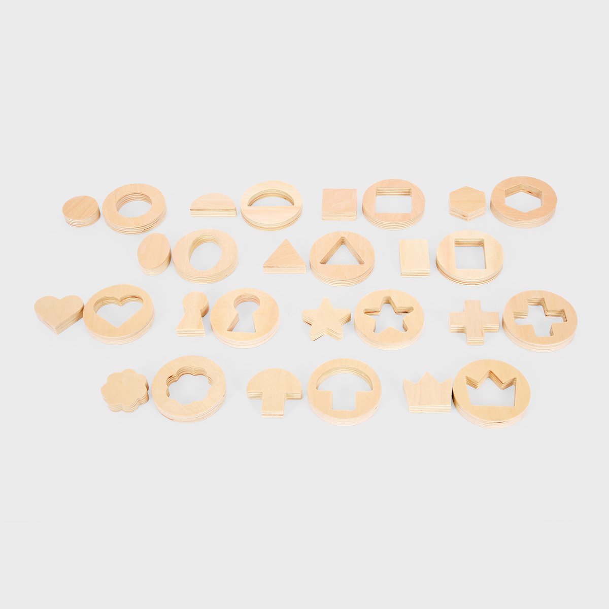 tickit® Houten Vormen Match Spel