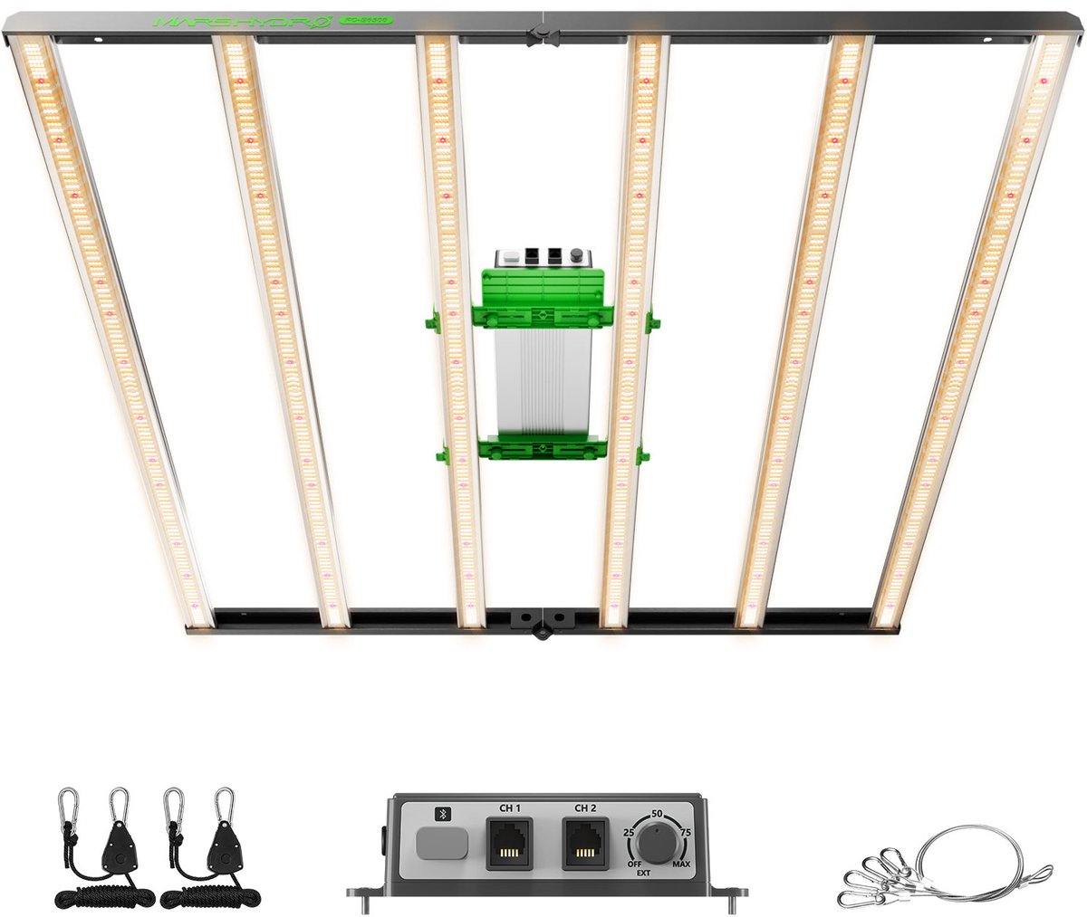 Mars Hydro FC-E6500 730 watt - Kweeklamp LED - LED Groeilamp - Full spectrum grow light - Voor groei en bloei voor alle planten