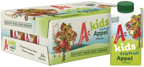 Appelsientje - Kids Appelsap - Pakje - 24 x 0.2 liter