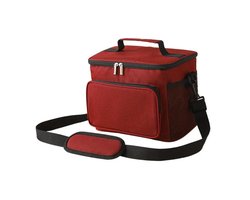 Bovista Koeltas - Koelbox - Koelelementen - Coolbox - Auto - Lunchtas - Strand - Rood