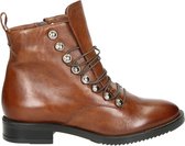 Mjus dames Veterboots - Cognac - Maat 42