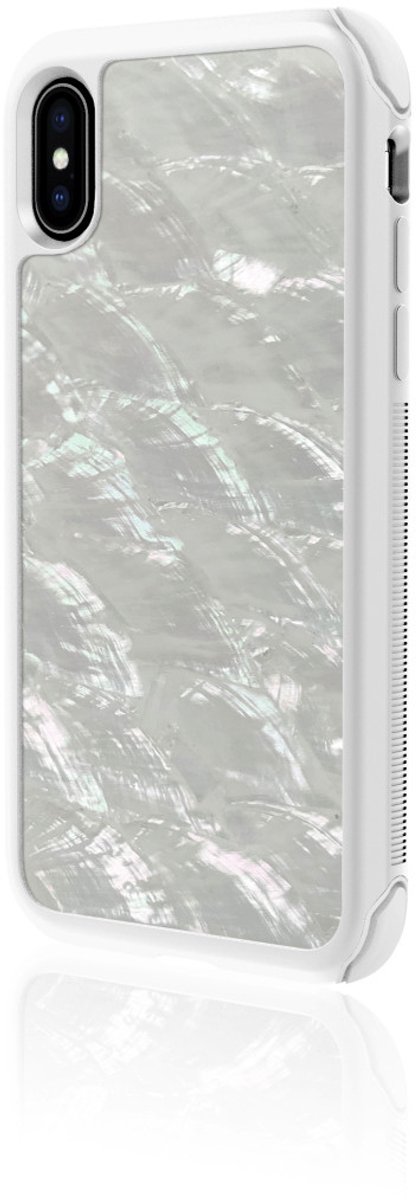 Hama Tough Pearl mobiele telefoon behuizingen 14,7 cm (5.8") Hoes Parel, Wit