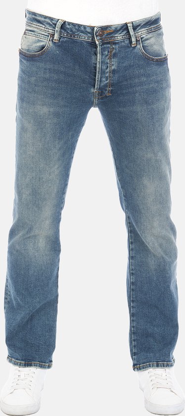 LTB Heren Jeans Broeken Roden bootcut Fit Blauw Volwassenen Denim Jeansbroek