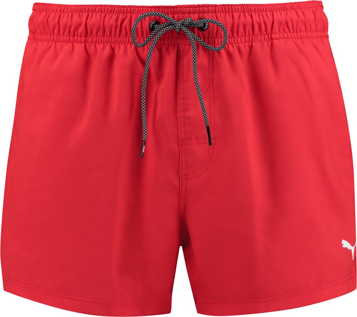 PUMA zwembroek voor heren zwemshort met logo korte zwemshort Rood