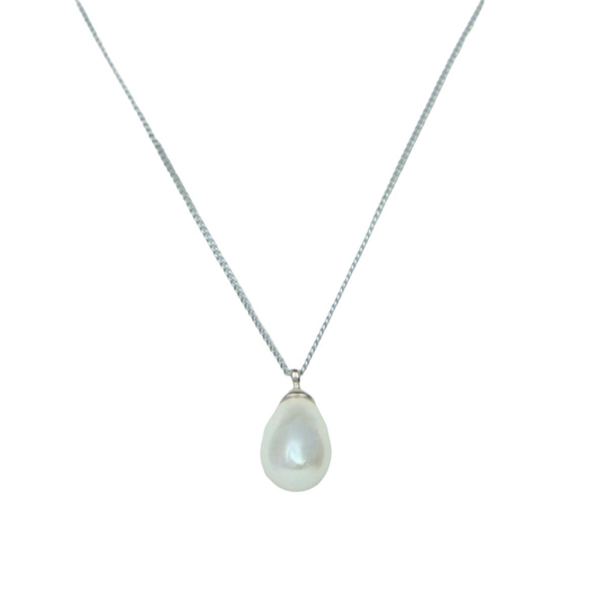Little Pearl Necklace Silver