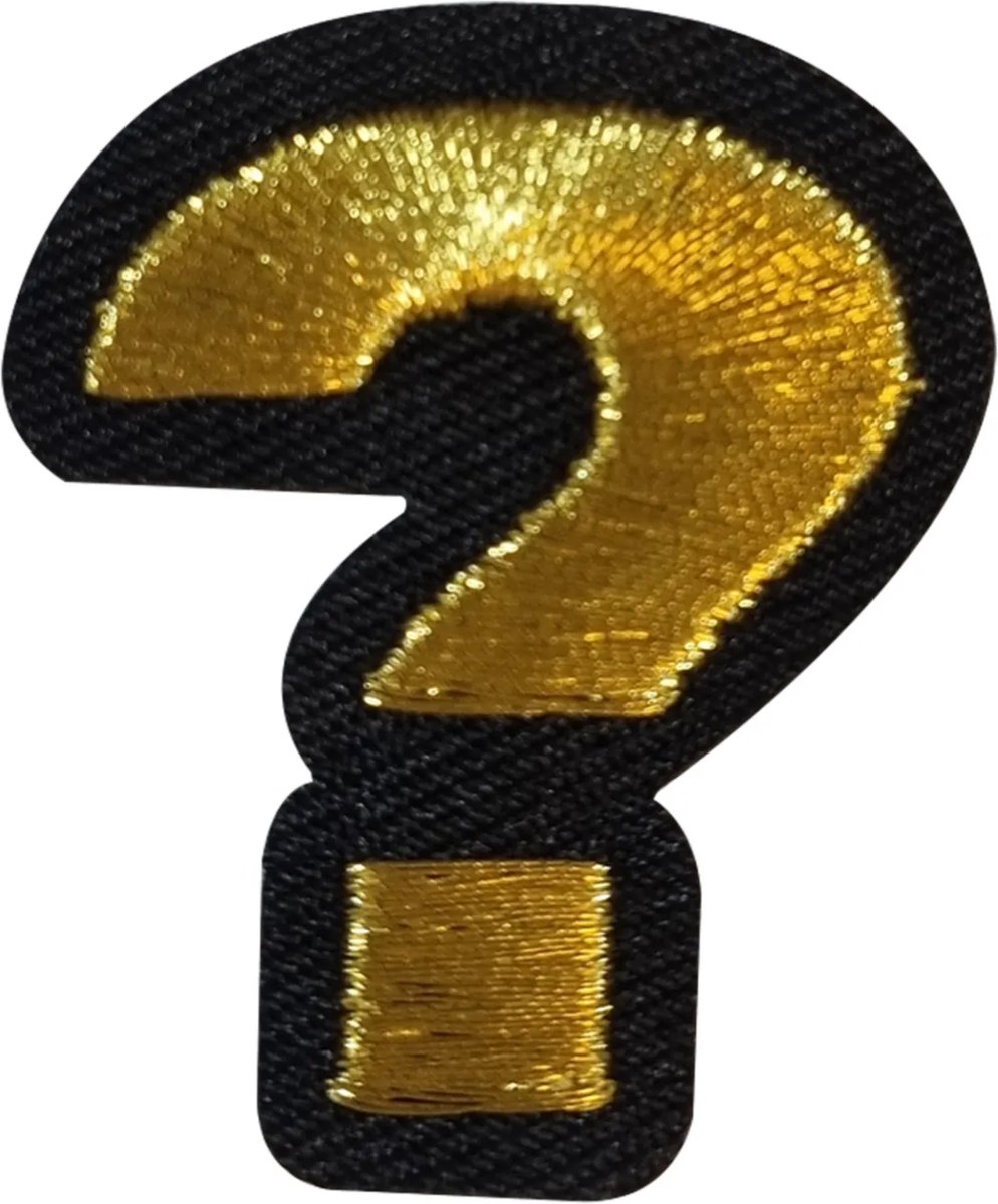 Oeteldonk embleem - Gouden vraagteken