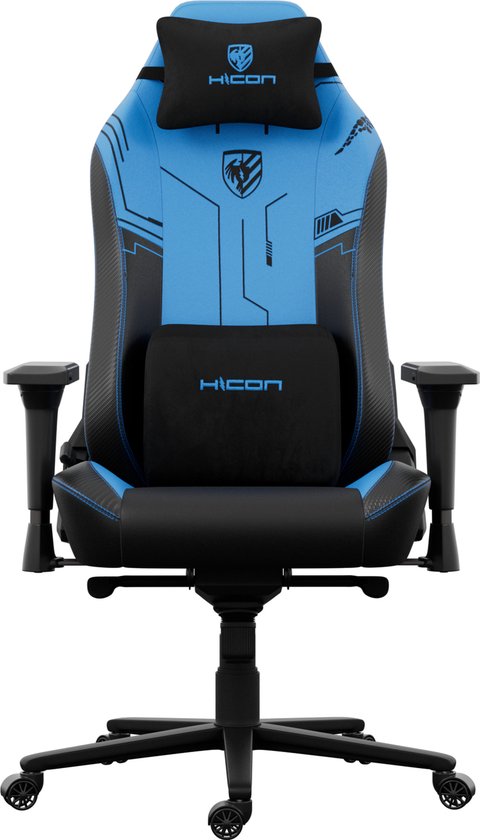 HICON Gaming Stoel Apex EagleBlaze Ergonomisch Blauw - Gamestoel - €199,99
