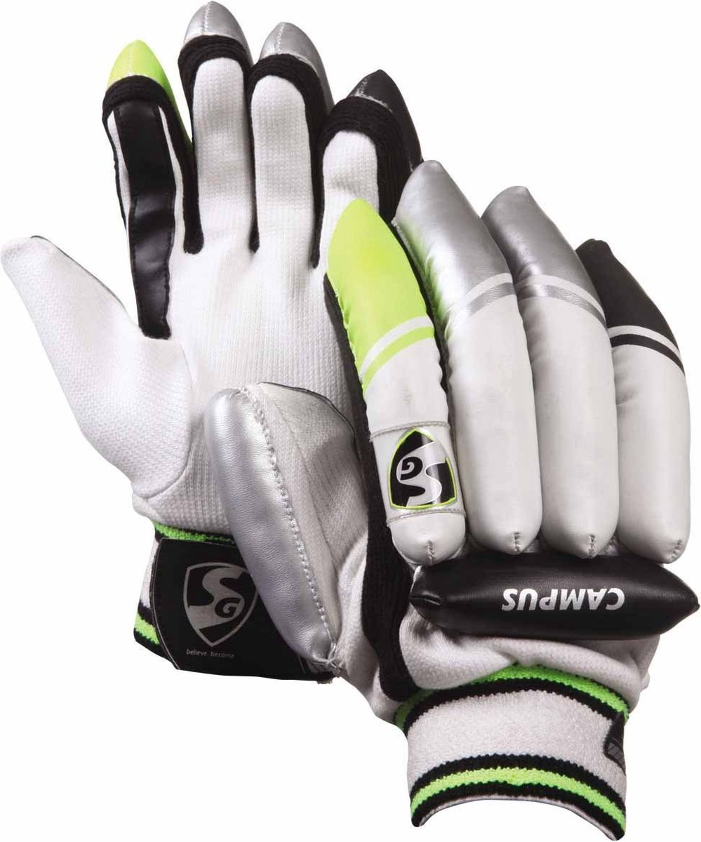 SG Campus Cricket Batting Handschoenen | Veelkleurig | Maat: Small Junior | Voor Rechtshandige slagman