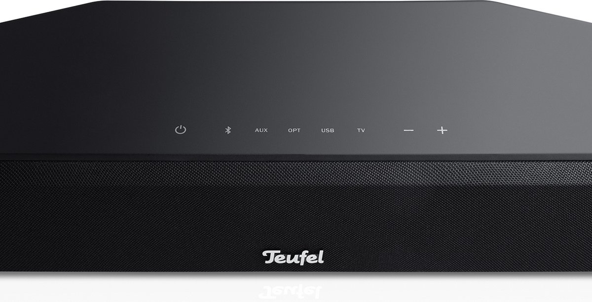 Afbeelding 2 van Teufel CINEBAR ONE+ - Ultracompacte soundbar met bluetooth & Dynamore Ultra technologie - Subwoofer - zwart