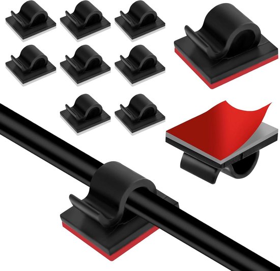 Foto: Kabel houders bureau organiser wit kabel bureau werk school studeren