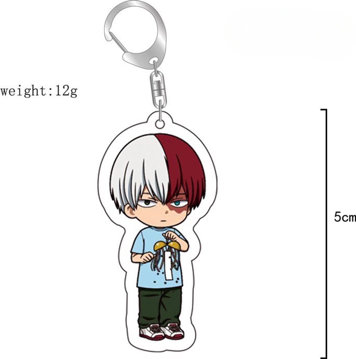 todoroki shoto -my hero academia - Keychain - Sleutelhanger - anime