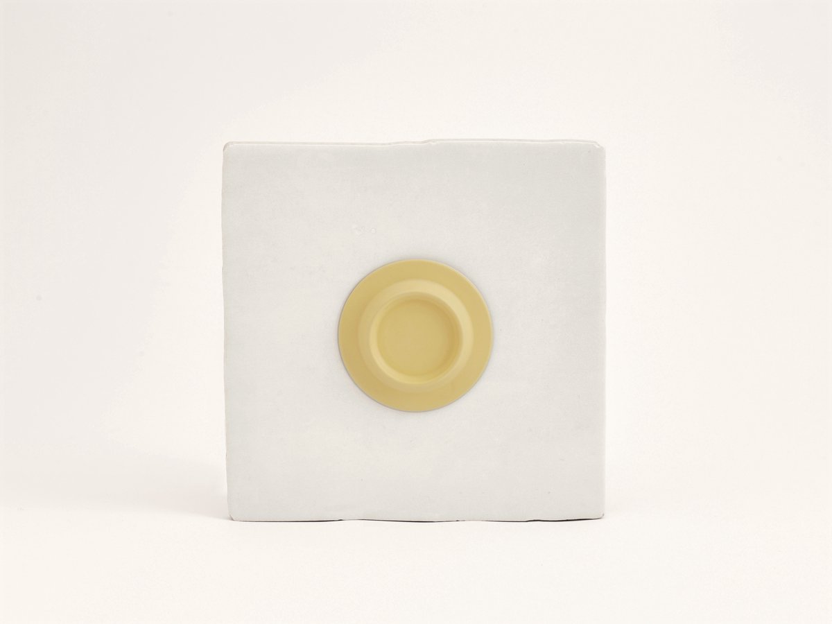 SOAPI Magnetisch Zeephouder - Gemaakt van recyclede visnetten - Yellow