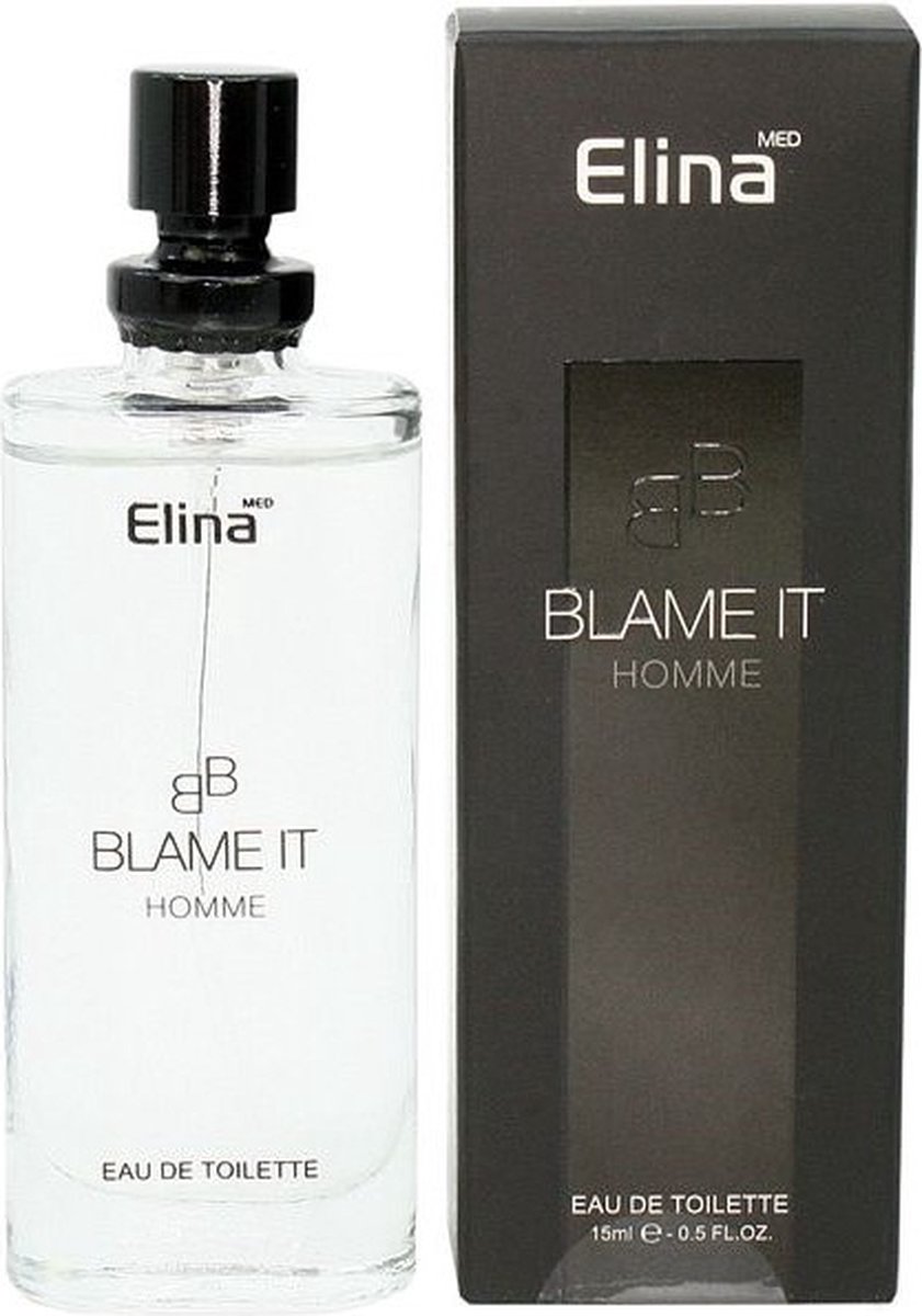 Elina parfum - blame it homme - parfum voor mannen - parfum voor vrouwen - eau de toilette - 15ml