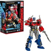 Figurine d'action de classe Voyager de la série Studio Generations de Hasbro Transformers: Rise of the Beasts Figurine d'action Optimus Prime de 17 cm