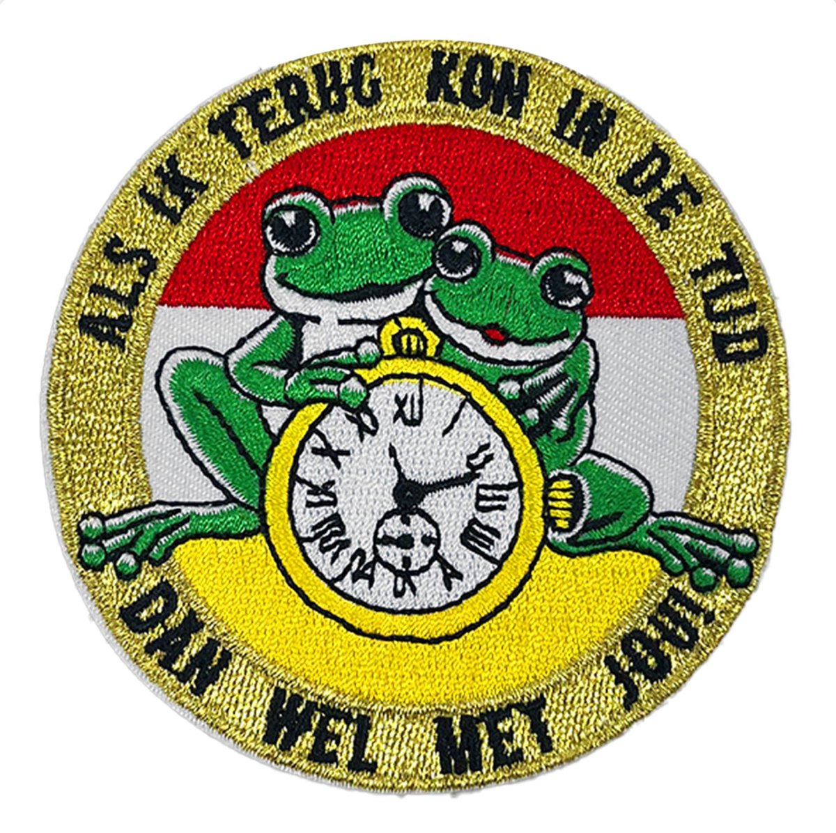 Oeteldonk embleem - Als ik terug kon in de tijd