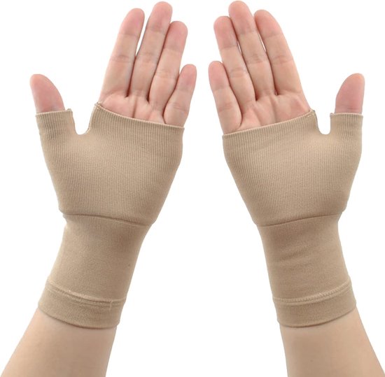 Duerer Gants Pour Femmes Et Hommes, Gants Sans Doigts Pour Un Usage Quotidien, Fingerless Gloves(Gris,S