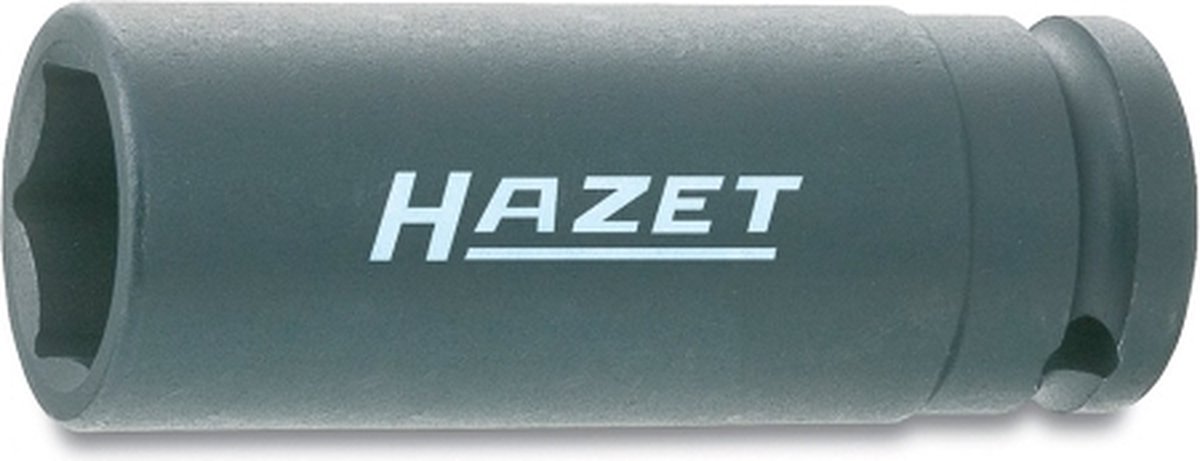HAZET Krachtdopsleutel 900SLG-24 · 1/2 inch (12,5 mm) vierkant hol · Buiten-zeskant-tractieprofiel · SW 24 mm