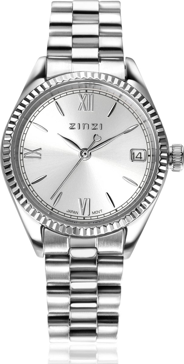 Zinzi Horloge ZIW2202 - Zilver