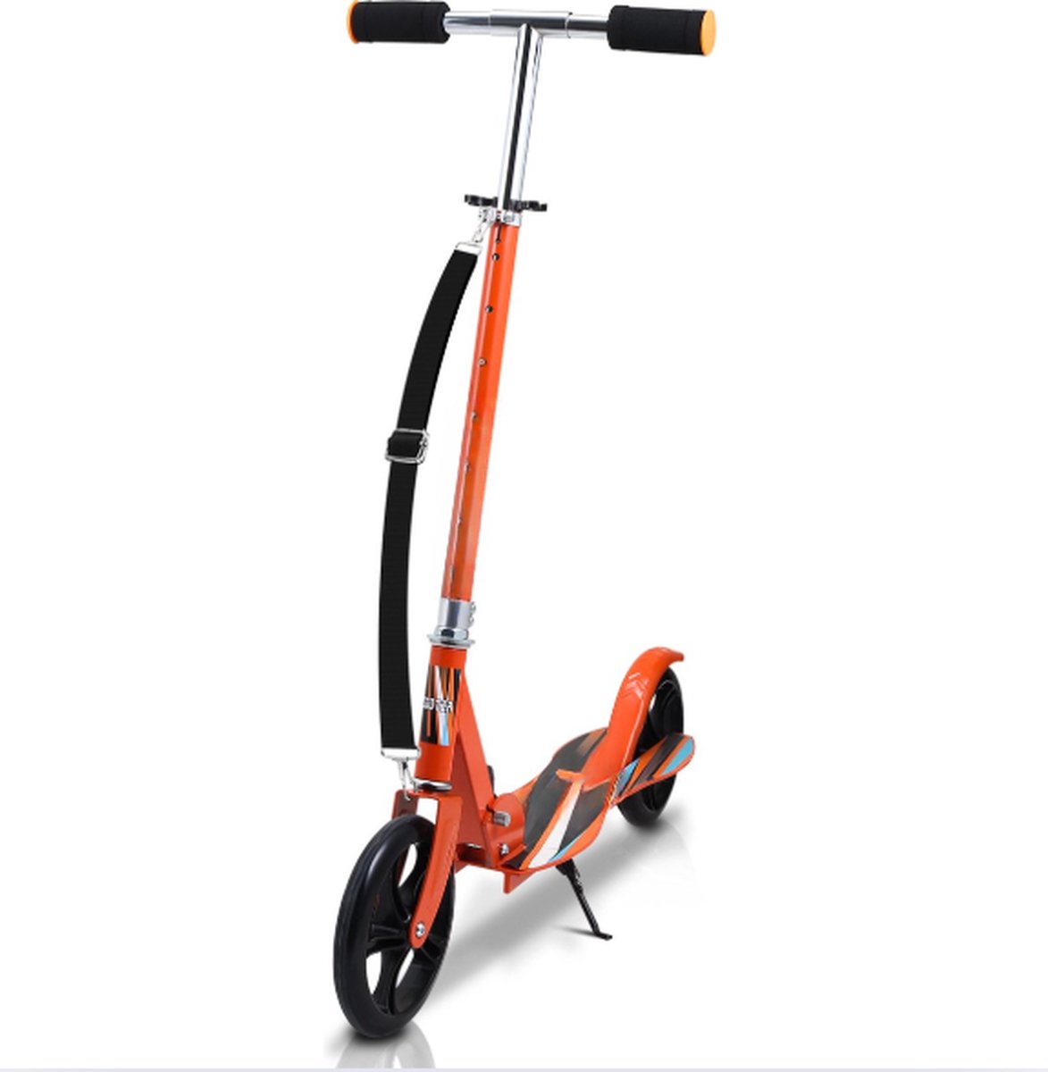Kinderstep City Scooter – Stuntstep Inklapbaar – In Hoogte Verstelbare Step – Geschikt voor Kinderen, Tieners en Volwassenen – In 3 hoogtes verstelbaar – Draagkracht tot 100 kg – Oranje Kinderstep City Scooter – Stuntstep Inklapbaar – In Hoogte Verstelbare Step – Geschikt voor Kinderen, Tieners en Volwassenen – In 3 hoogtes verstelbaar – Draagkracht tot 100 kg – Oranje