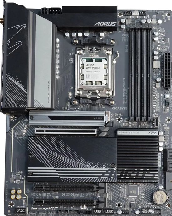 Azerty Combokit Gigabyte 9800X3D - Combokit - AMD Ryzen 7 9800X3D - Gigabyte B650 Aorus Elite AX v2