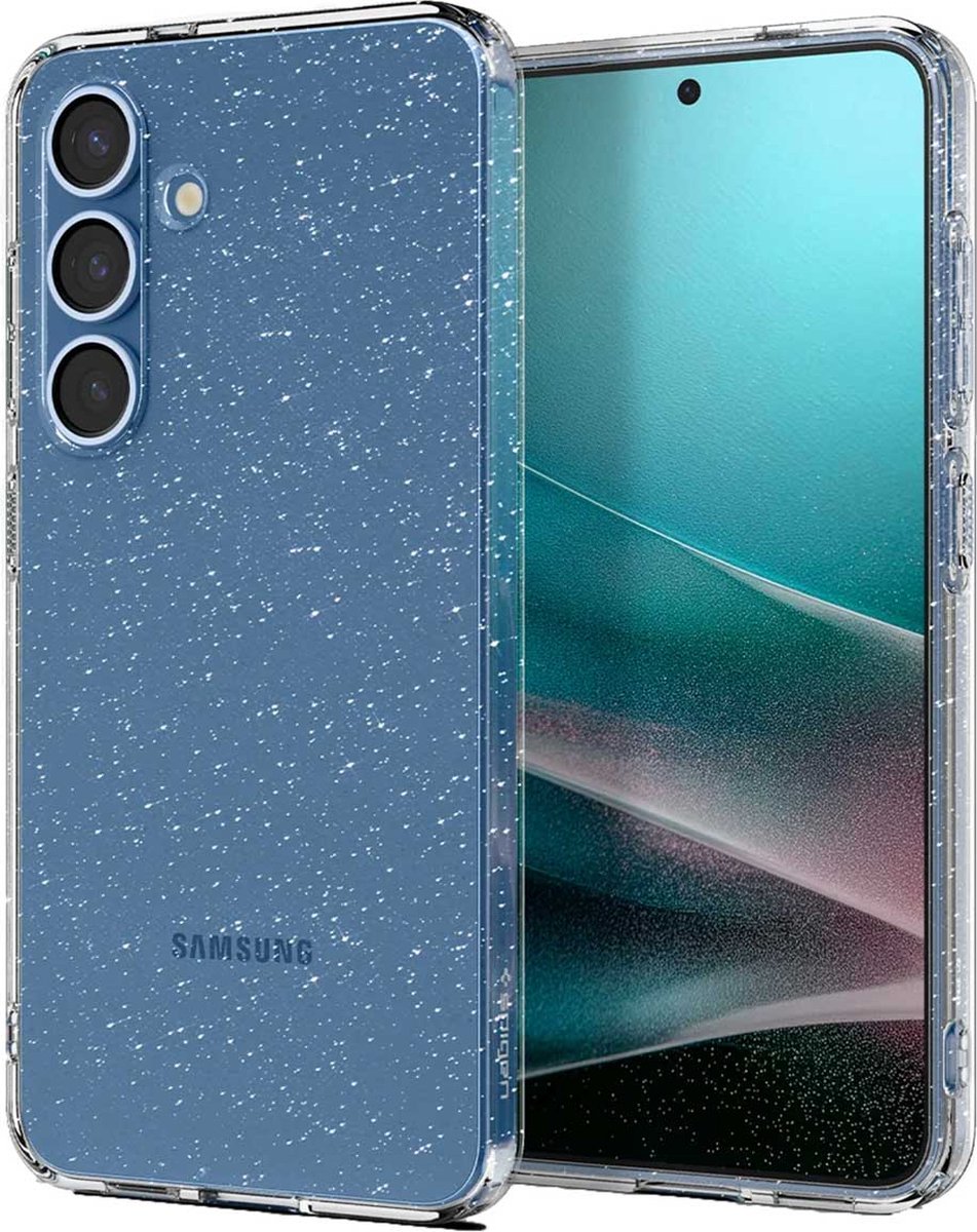 Spigen Liquid Crystal Backcover geschikt voor Samsung Galaxy S25 - Crystal Quartz