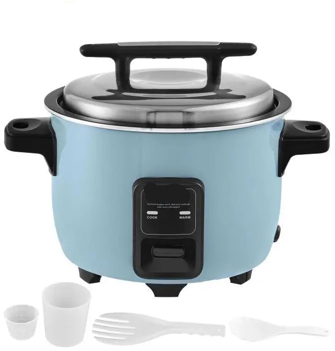 Rijstkoker - Rijstkokers - Multicooker - Crockpot - Slow Cooker - 10L - met Aluminium Nonstick Binnenpan - voor Restaurant Buffet