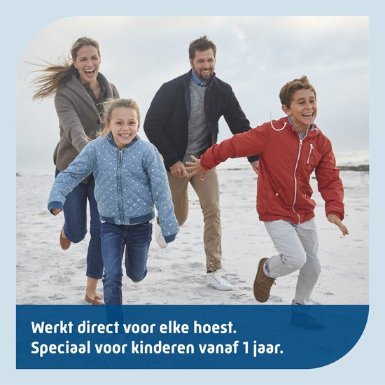 Natterman Direct Voor Alle Hoest kindersiroop - Voor droge en vastzittende hoest - Vanaf 1 jaar - Kids - Hoestdrank - Medisch hulpmiddel - 180 ml