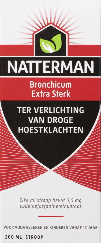 Natterman Bronchicum Extra Sterk 200ml
