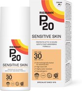 P20 Sensitive Skin SPF 30 - Hoogwaardige zonnebrand voor de gevoelige huid - Tot 10 uur zonbescherming - Hoge UVA- en UVB-bescherming - Parfumvrij - Zeer waterbestendig - factor 30 - 200 ml
