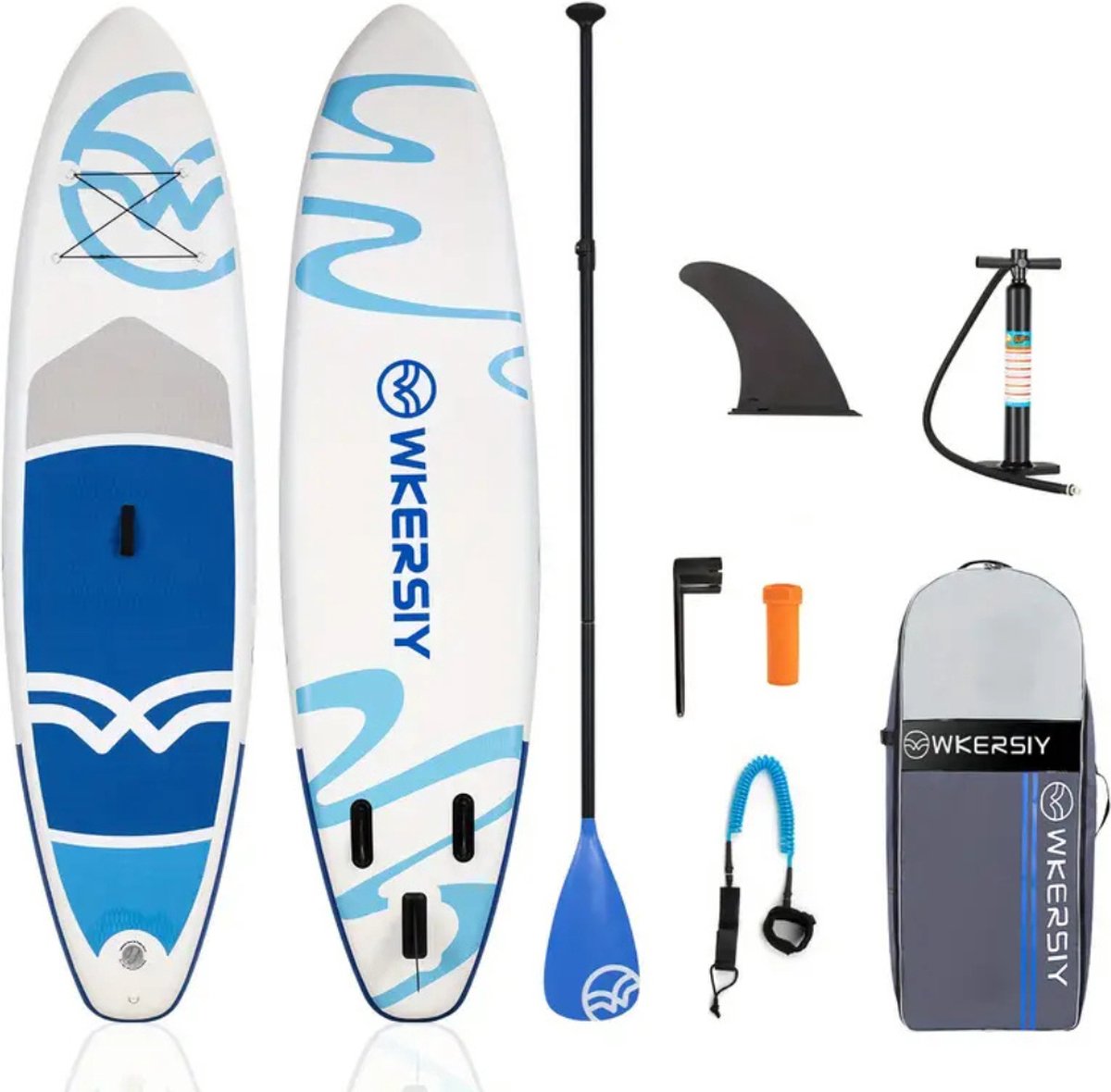 Bovista Sup Board - Opblaasbaar - Supboard - Sup Boards - Paddle - Kayak - Blauw - 330cm