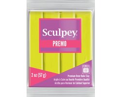 Premo fluo yellow - klei 57 gr - Sculpey