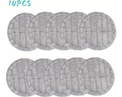 10 Stuks Herbruikbare & Wasbare Moppads voor Dyson V7, V8, V10, V11 - Hoogwaardige Microvezel Moppen - Accessoires voor Elektrische Mopkoppen