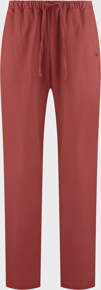 Yumeko pyjamabroek heren flanel fluweel rood s