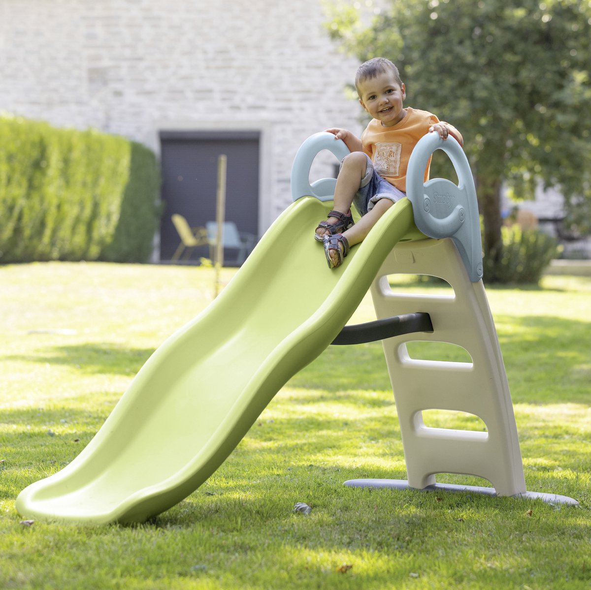 Smoby -Smoby Life - Glijbaan funny slide - Peuter - voor buiten - met wateraansluiting - vanaf 2 jaar — afbeelding 3