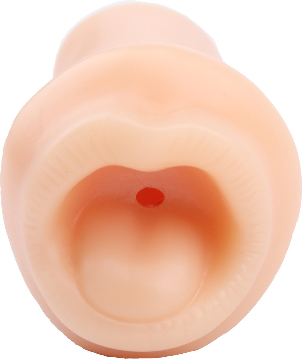 T- Skin - Maddy's Hot Mouth - Masturbator - Lichte Huidskleur